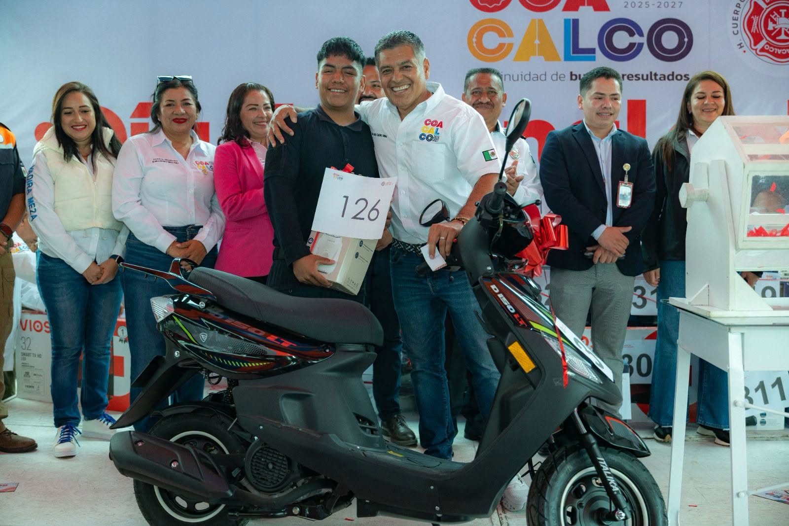 COACALCO RECONOCE A SUS BOMBEROS EN EL DÍA NACIONAL DEL BOMBERO