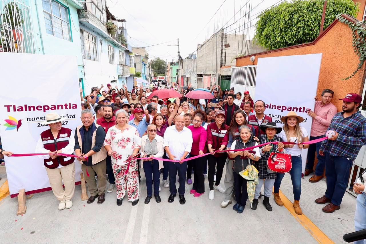LA TRANSFORMACIÓN AVANZA CON RACIEL PÉREZ CRUZ; ENTREGA OBRAS DE INFRAESTRUCTURA URBANA Y REPAVIMENTACIÓN EN SAN LUCAS PATONI