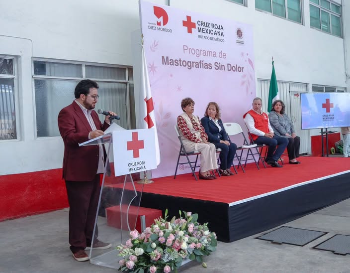 EL GOBIERNO DE NAUCALPAN EN CONJUNTO CON LA CRUZ ROJA Y LA FUNDACIÓN DIEZ MORODO PONEN EN MARCHA LA JORNADA DE SALUD PARA MUJERES