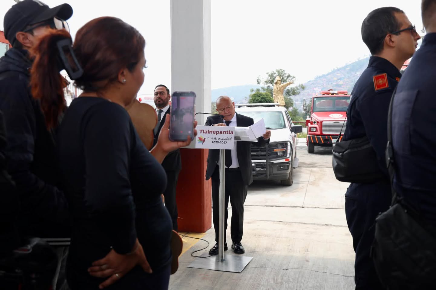 ENCABEZA RACIEL PÉREZ CRUZ HOMENAJE PÓSTUMO A BOMBERO CAÍDO EN CUMPLIMIENTO DEL DEBER